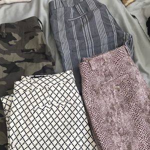 Lot of banana republic pants